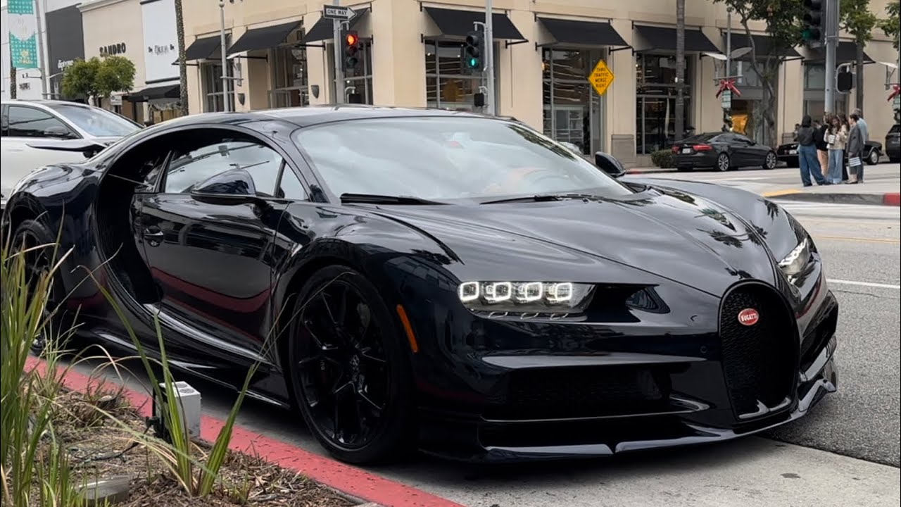 Car spotting in Beverly Hills 2024! Bugatti Chiron,6x6 G-Wagon,SF90,1956 Rolls-Royce and more !