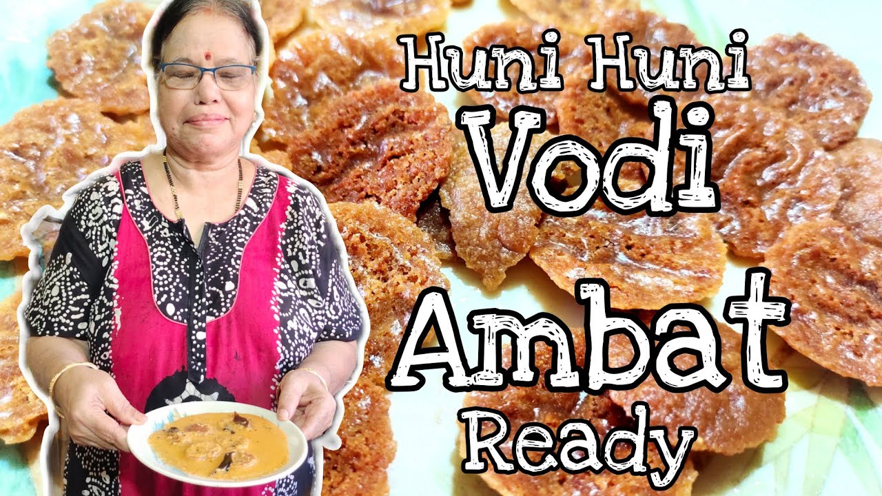 How to make VODI AMBAT? Konkani cooking vlog| Vodi ambat easy recipe #konkanirecipes