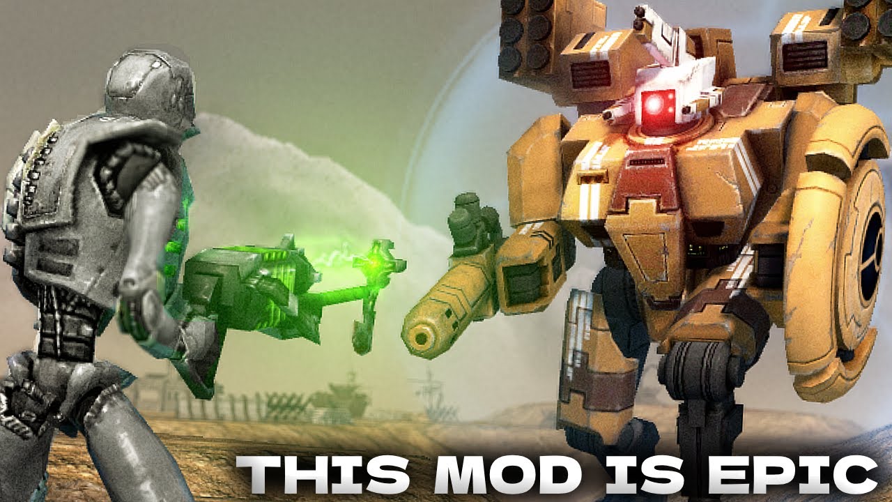 Necrons vs Tau Empire - Cinematic Battle - Men of War: Warhammer 40k Mod
