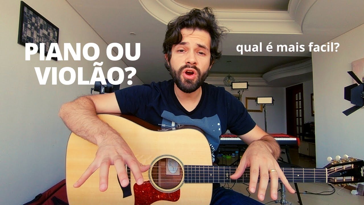 Qual é melhor? Piano ou Violão