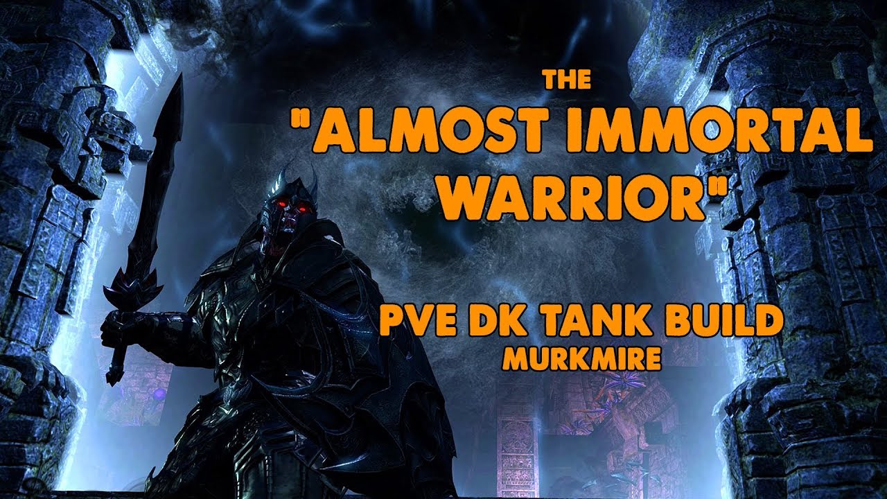 ESO - Almost Immortal Warrior - PVE Dragonknight Tank Build - (Murkmire)