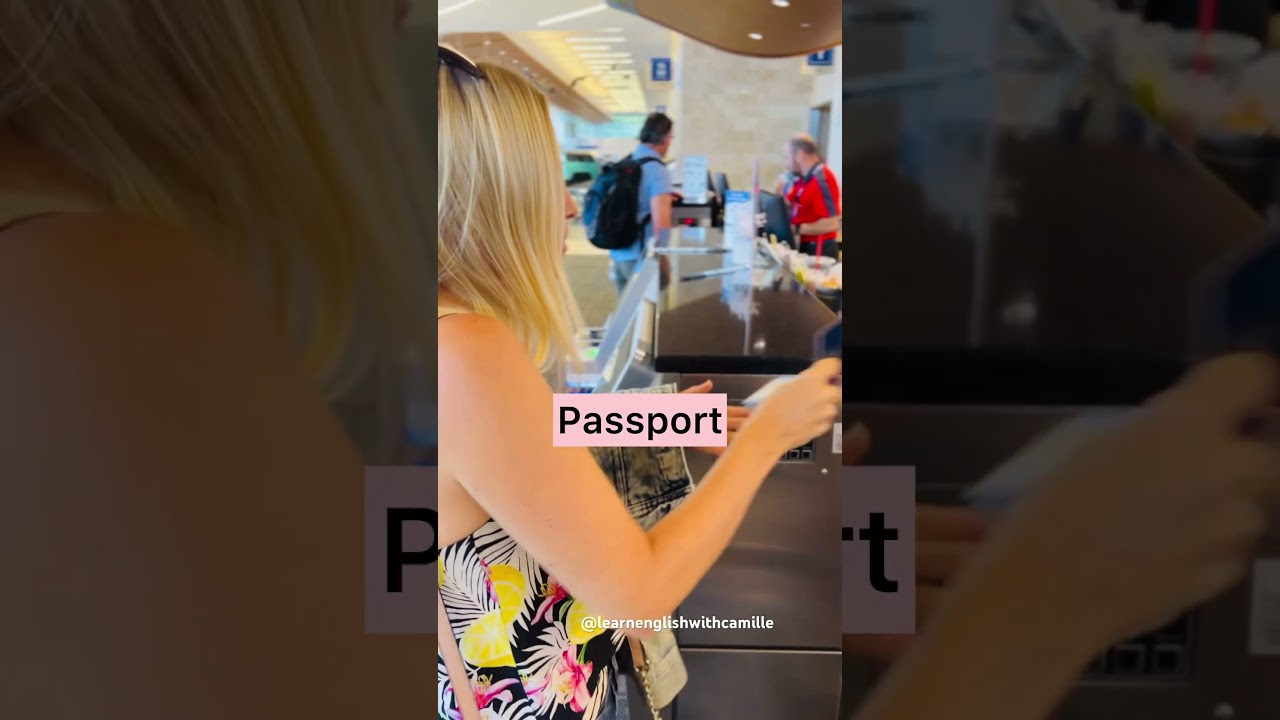 Real life English &ldquo;Airport check-in&rdquo;