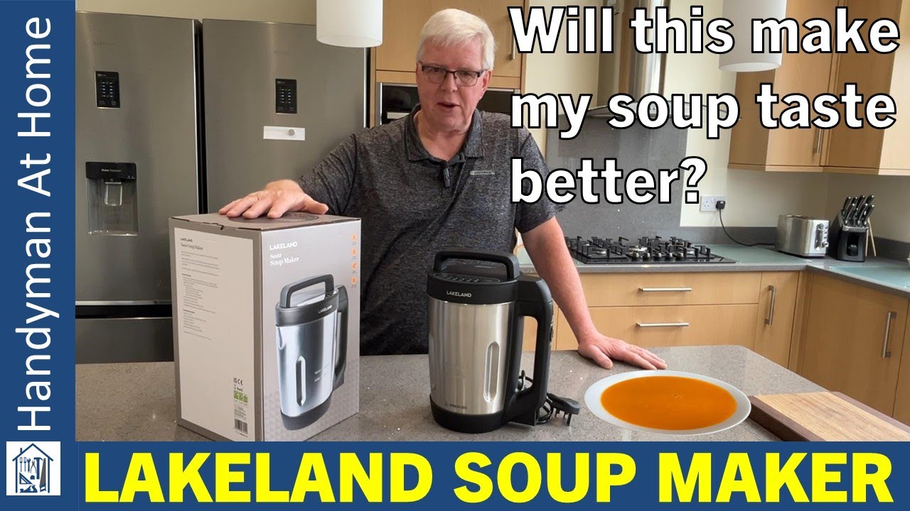 Lakeland Saute Soup Maker Review - Handyman's Tomato & Carrot Soup