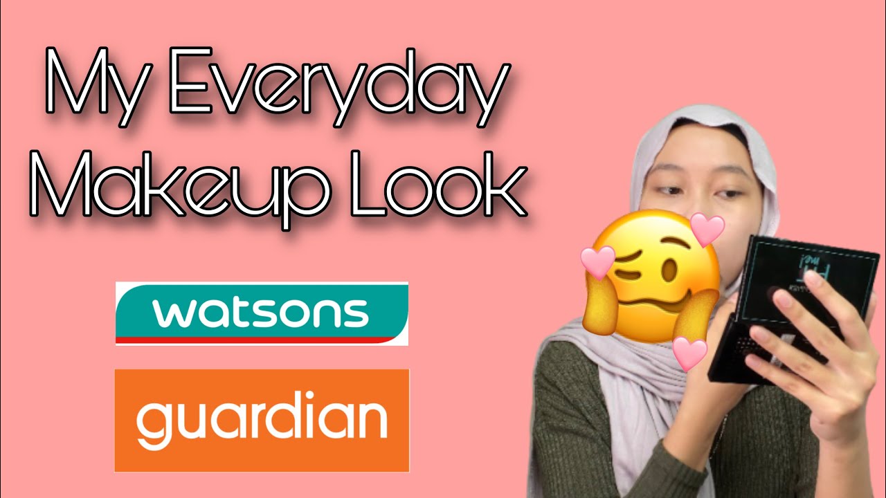 Everyday Makeup Look | TAK GUNA FOUNDATION/EYESHADOW | Sesuai for students pi class!