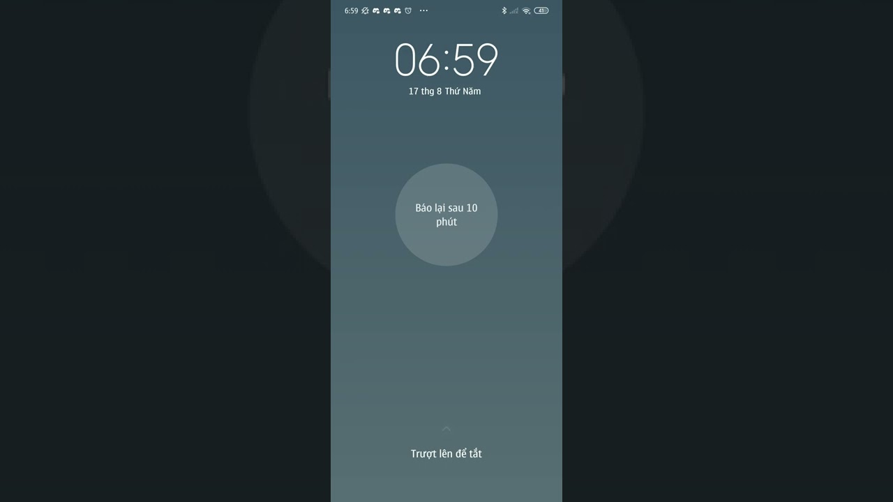 MIUI 11 Alarm