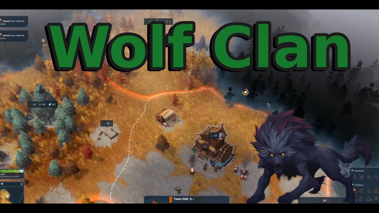Northgard Wolf Clan 1v1! LOW ELO!