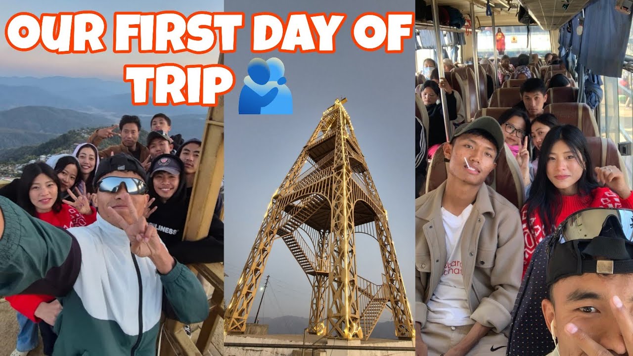 Exploring manipur with friends 🫂/ part-1 🫴/ First day of our trip 😊🫂/ My first trip with friends 🫂😁