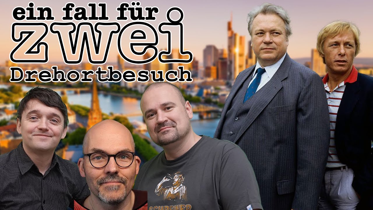 Paddy unterwegs | Ein Fall f&uuml;r Zwei | Drehorte in Frankfurt | Mit Sebastian & Andrej