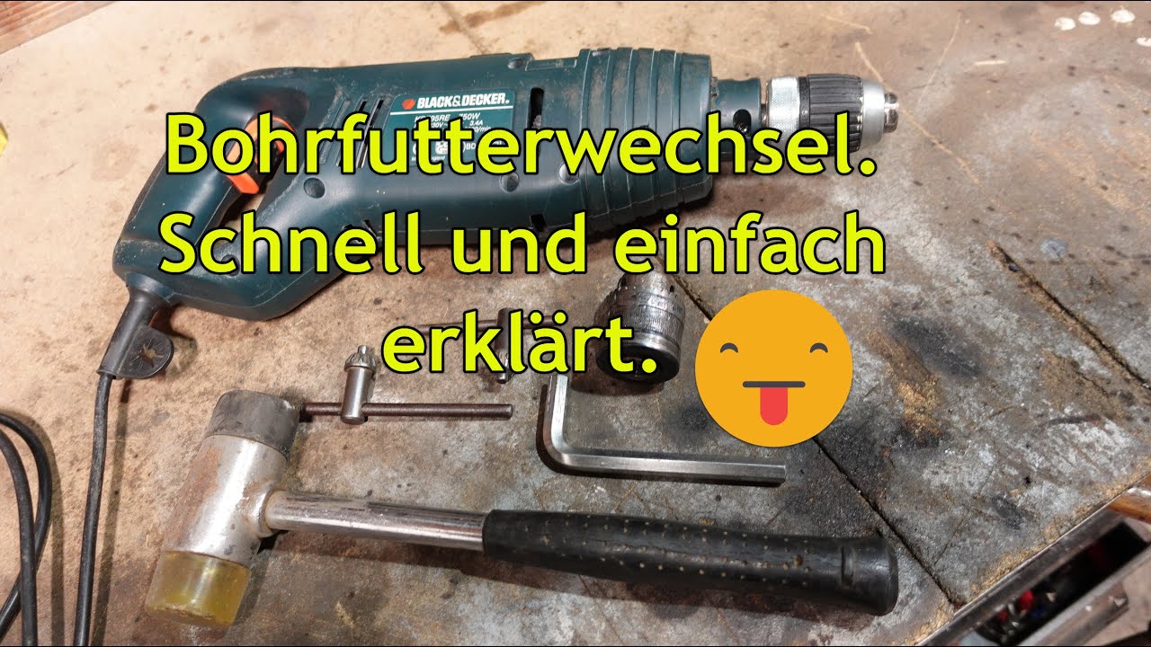 Bohrfutterwechsel einfach erkl&auml;rt. Erfahre vom Geheimnis zum erfolgreichen Bohrfutterwechsel.