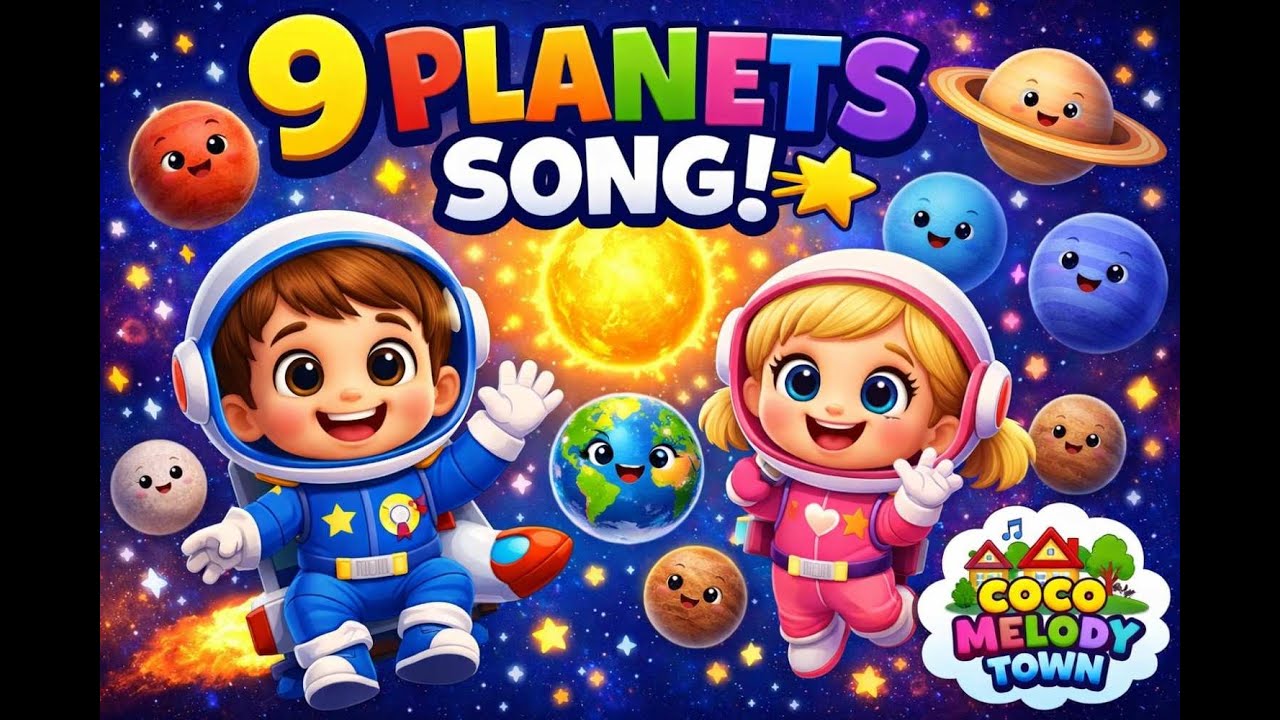 PLANETS NAME VIDEO FUN FOR KIDS