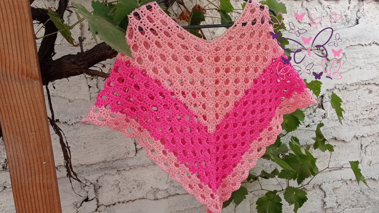 Capa tejida a crochet 🌺 para cualquier ocasi&oacute;n todas las tallas