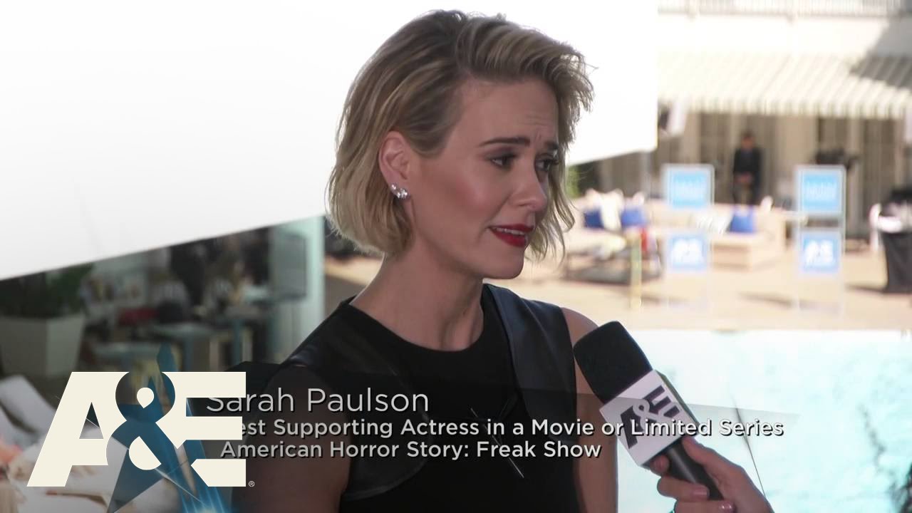 Sarah Paulson on the Red Carpet - 2015 Critics' Choice TV Awards | A&E