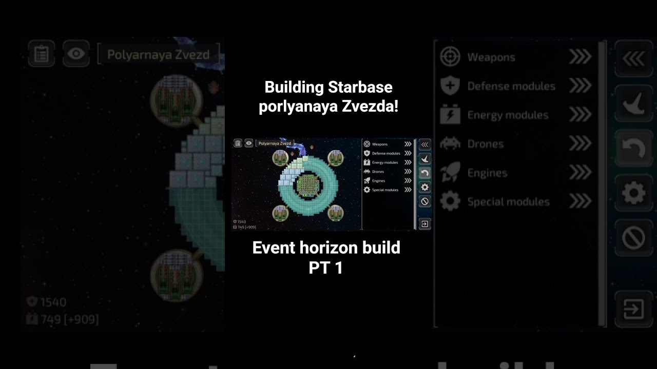 building Starbase porlyanaya Zvezda!#eventhorizonfrontier