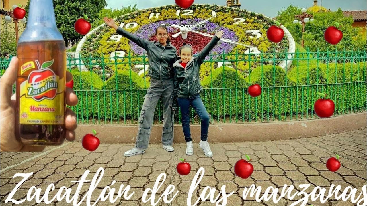 Un pueblo mágico lleno de manzanas, hasta en las paredes hay manzanas