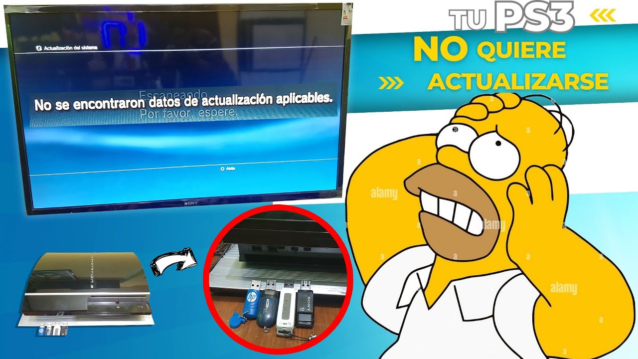 Tu PS3 se niega a actualizarse❗❗❗ con esto metodo lo solucionaras 😎