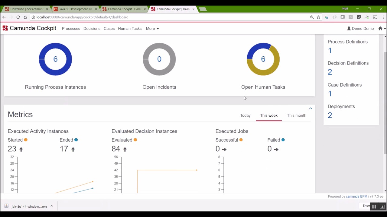 Tutorial: How to Get Started with Camunda Enterprise Edition and WildFly (Video 1)