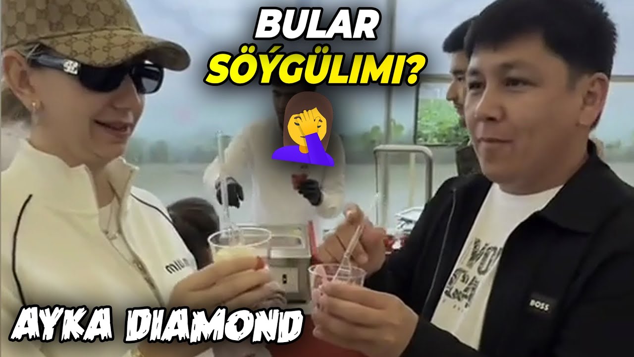 Ayka Diamond Batyr bilen Tiň Tiň Edýär