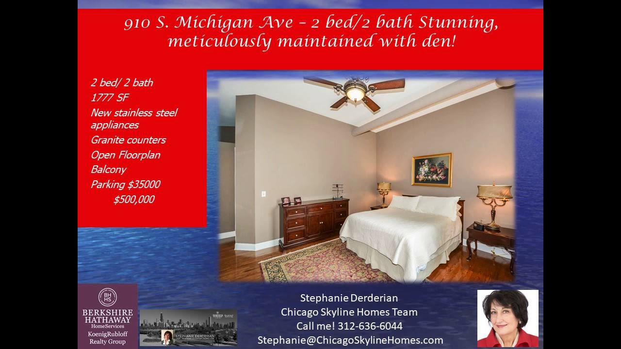 South Loop Condo on Michigan Avenue on Grant Park