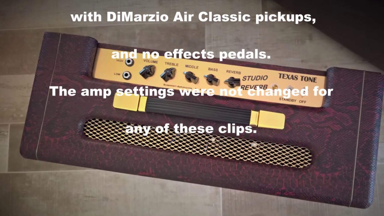 Texas Tone Studio Reverb tube amp