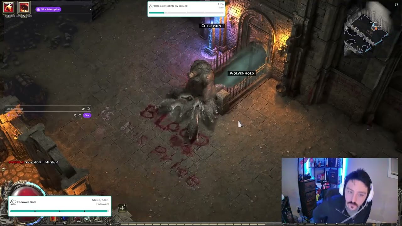 (TESTING!!) POE2  Druid almost done the STORY! !!!!!! Lets goo   Push to 10 SUBS (Part 5/17)