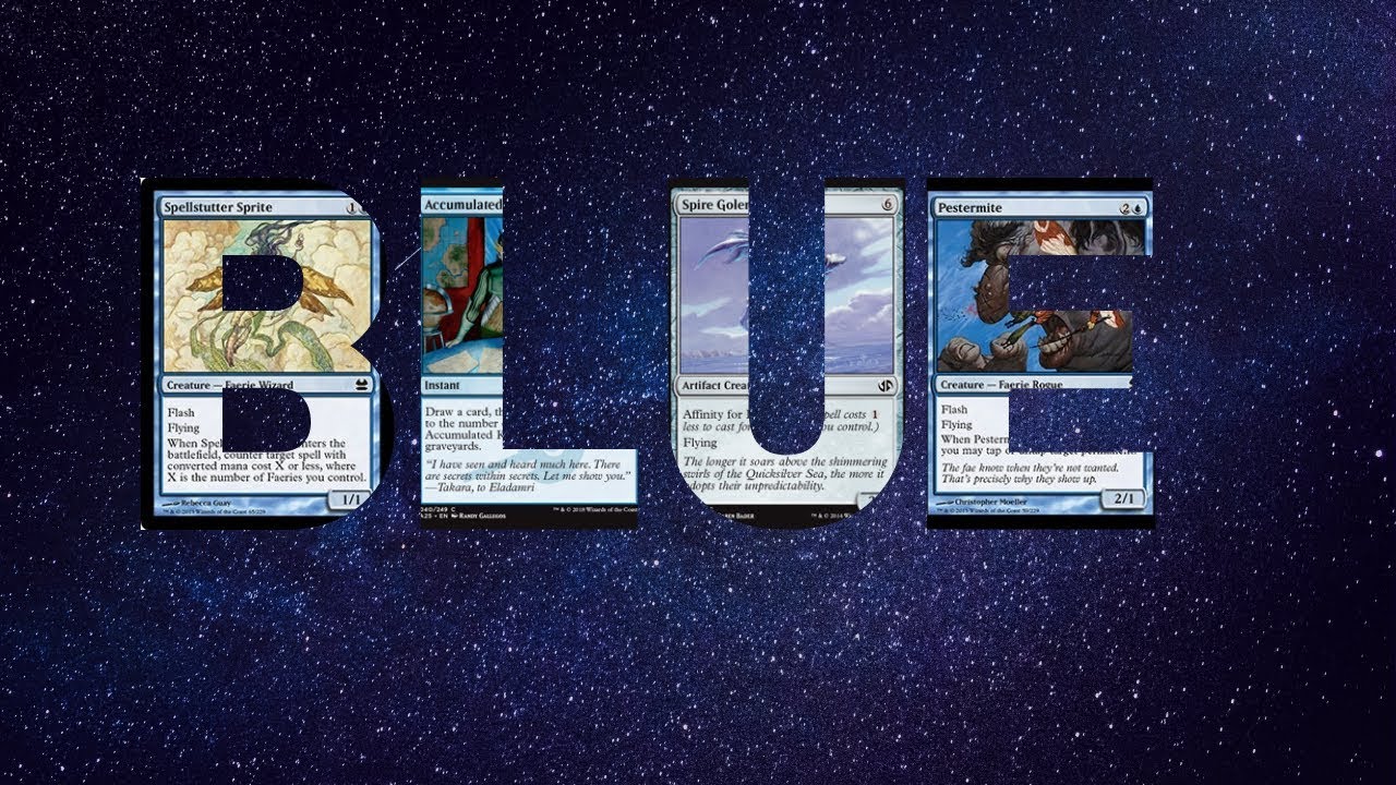 All Instants Blue SinCity MTG