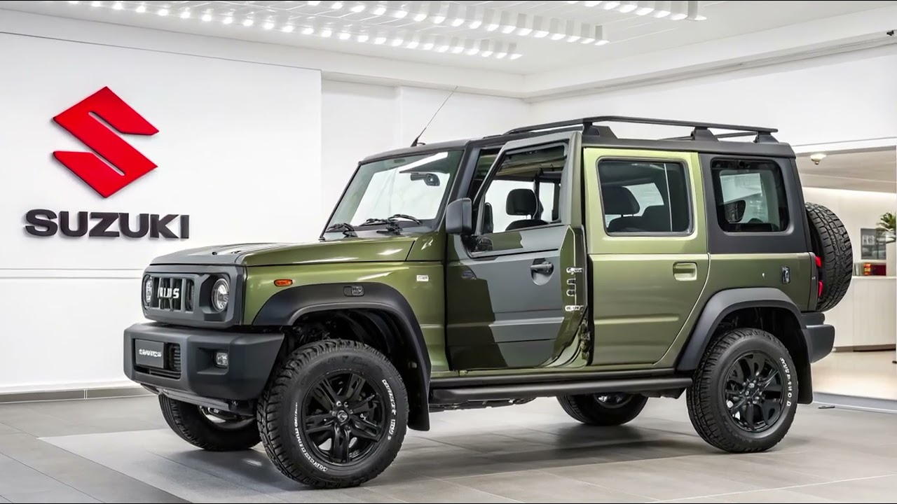 Suzuki Jimny 5-дверный 2026 года – больше, смелее и готов к приключениям.