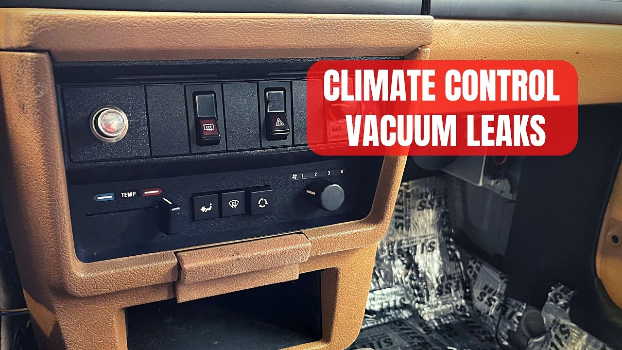 Неожиданная утечка вакуума из системы климат-контроля в нашем Volvo 240