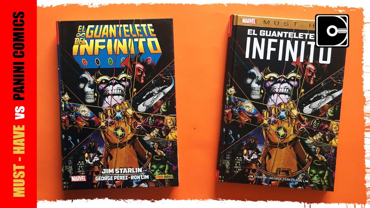 👍 Must-have vs Panini: El Guantelete del Infinito [Duy lector] Marvel Comics