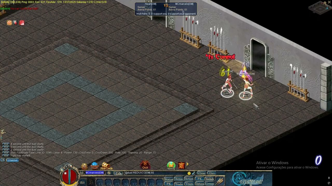 After 3 months without playing, warm up ft arash