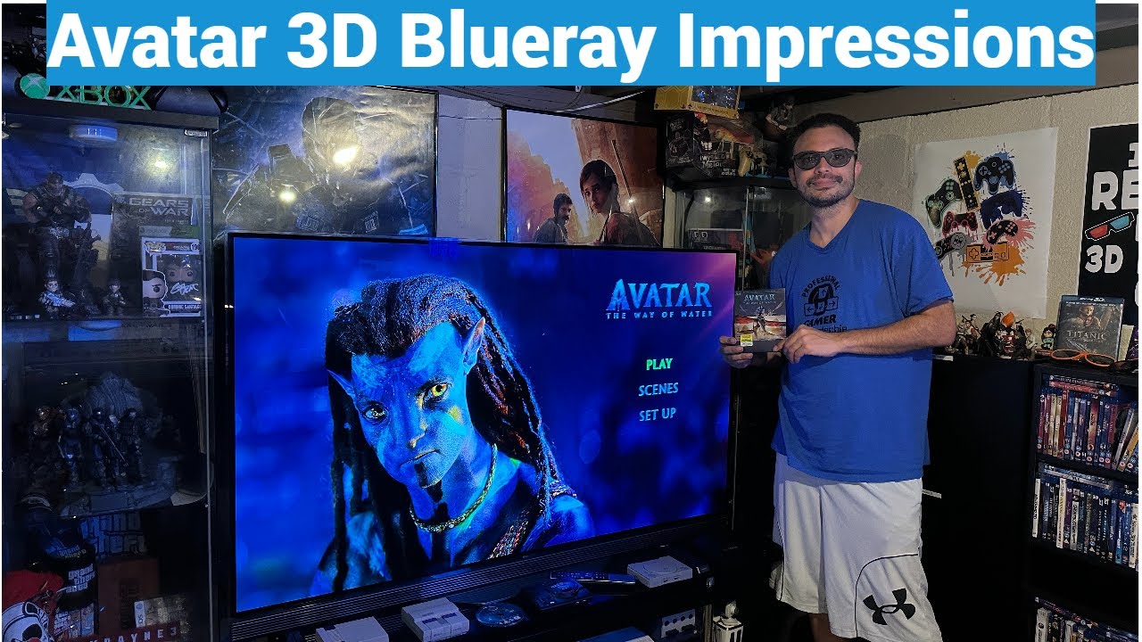 Avatar Way of the Water 3D Blueray Impressions - Experience On LG 4K E6