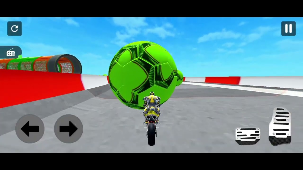 A crazy race with different car in one but different and difficult track . Don't  miss that... 