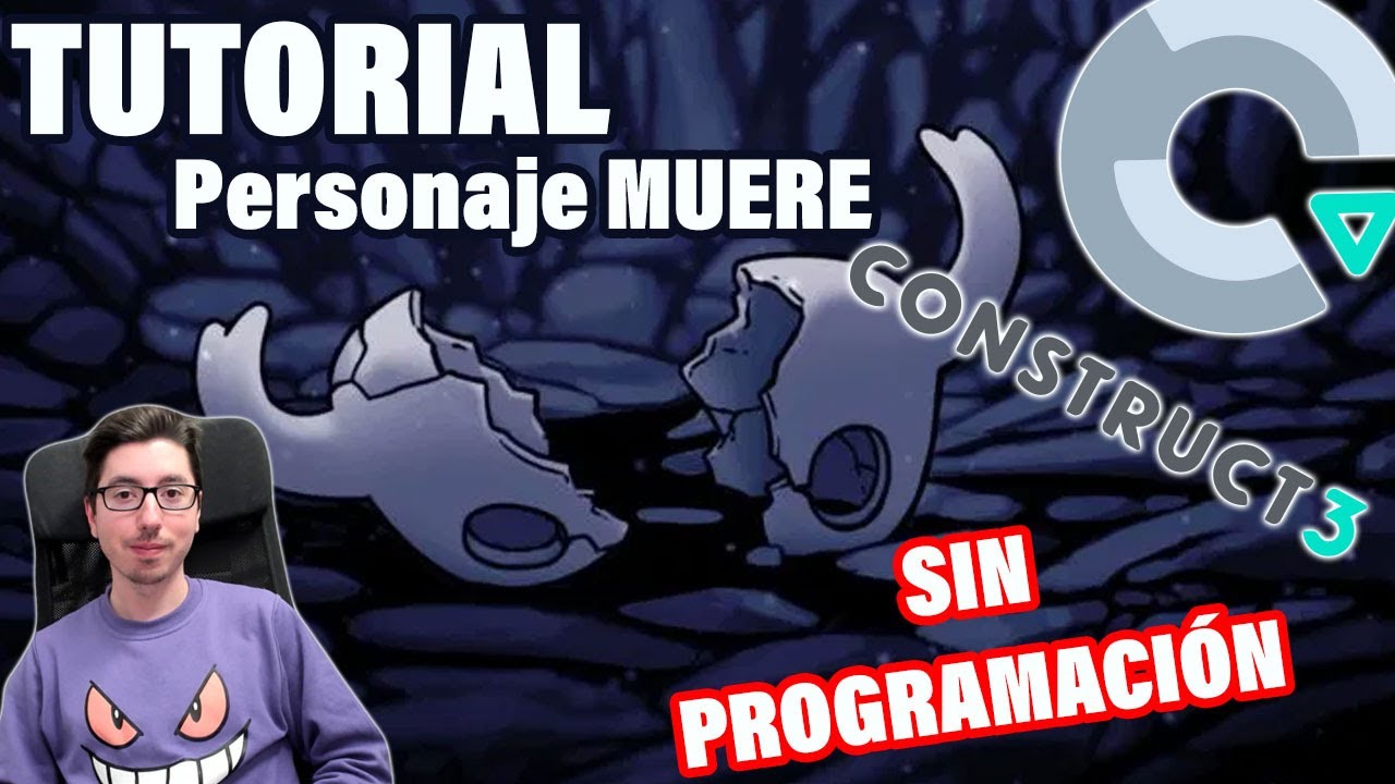 CONSTRUCT 3 Tutorial ESPAÑOL | Personaje MUERE sin programación | Plataformas 2D | Parte 2
