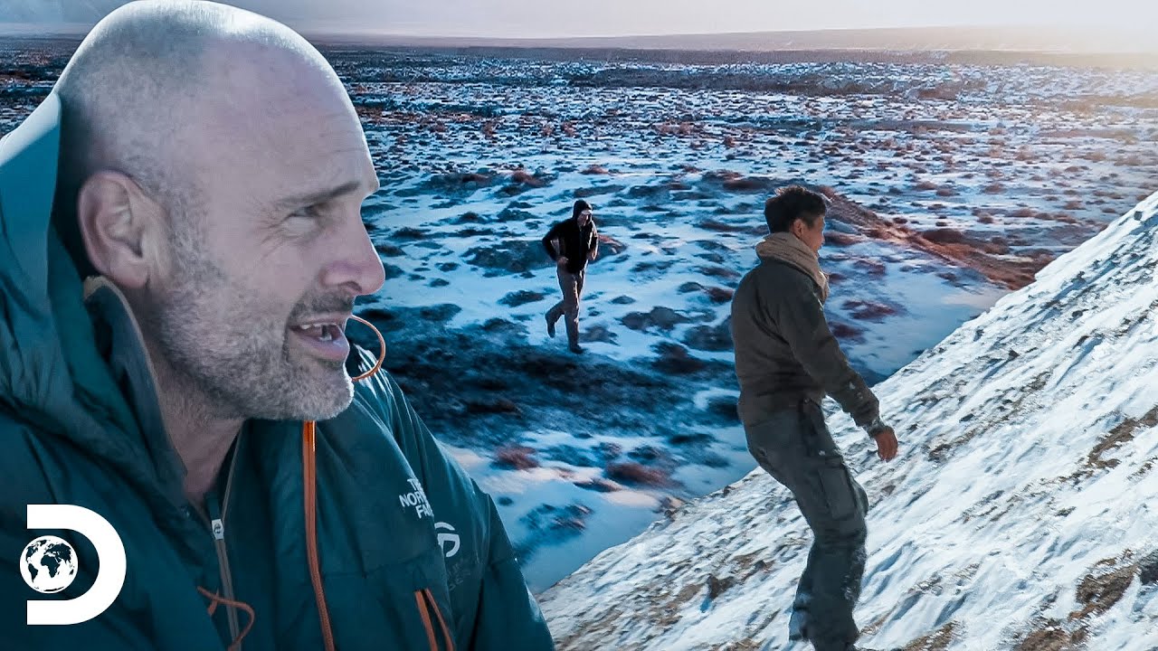 Ed e Wu ficam sem fôlego em corrida sob o frio | Ed Stafford: Contra Todos | Discovery Brasil