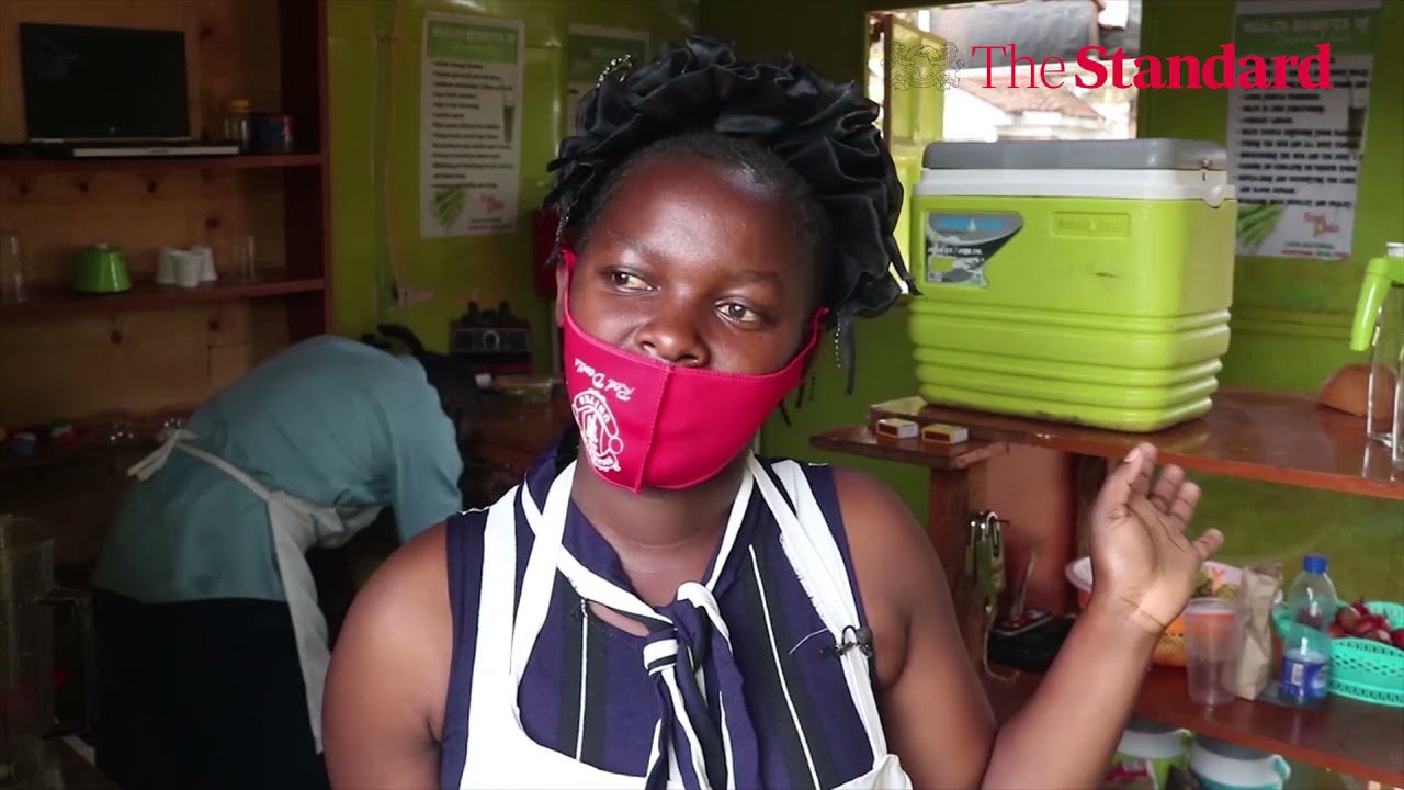 Meet two master's students who partnered in selling mandazi and potato crisps and blossomed