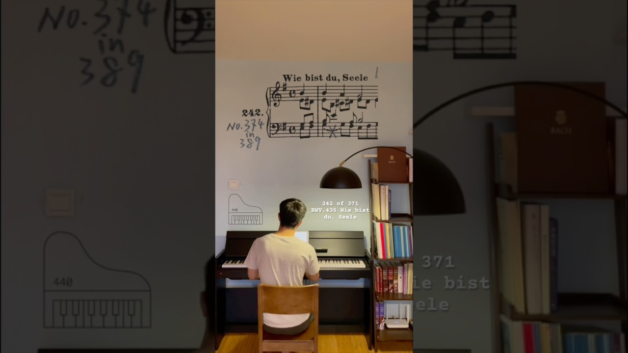 242 of 371, BWV.435 Wie bist du, Seele 