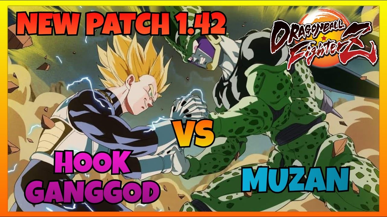 DBFZ 1.42 - HOOKGANGGOD vs MUZAN gameplays (SSJ Vegeta, SSJ Goku, Piccolo vs Jiren, UI Goku, Cell)
