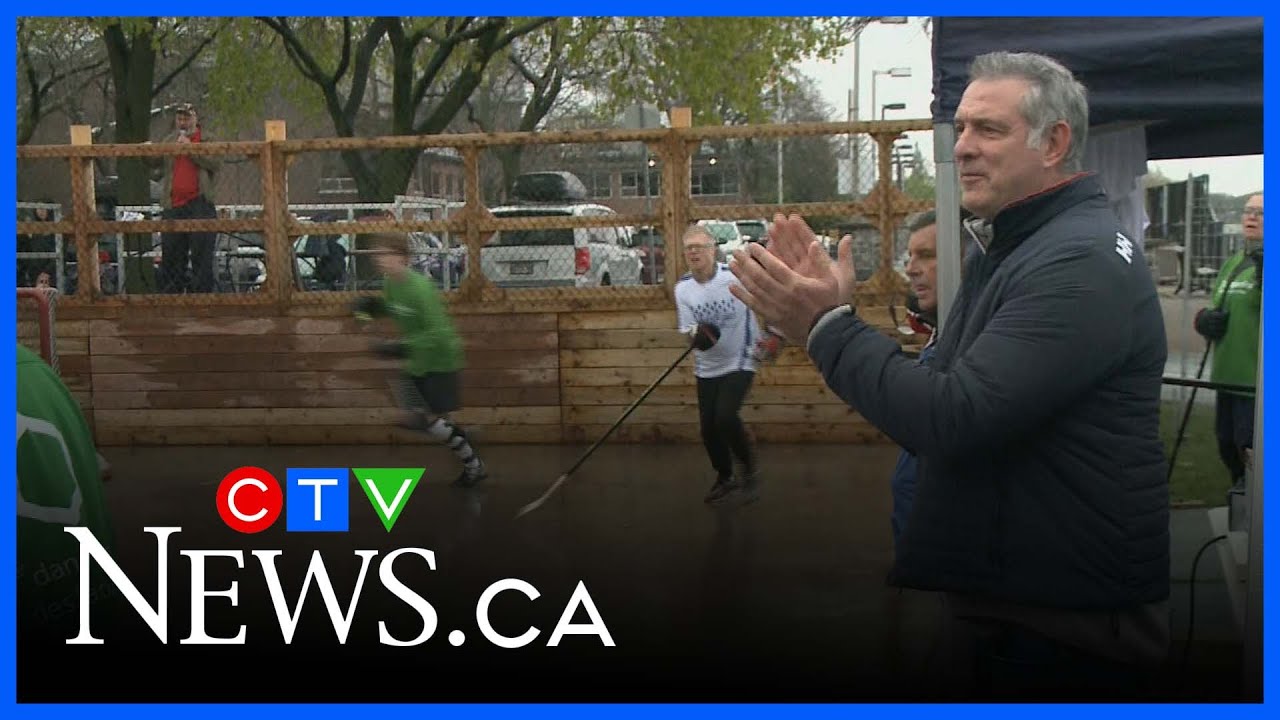 Former NHL-er and current MNA Enrico Ciccone hosts ball hockey tournament