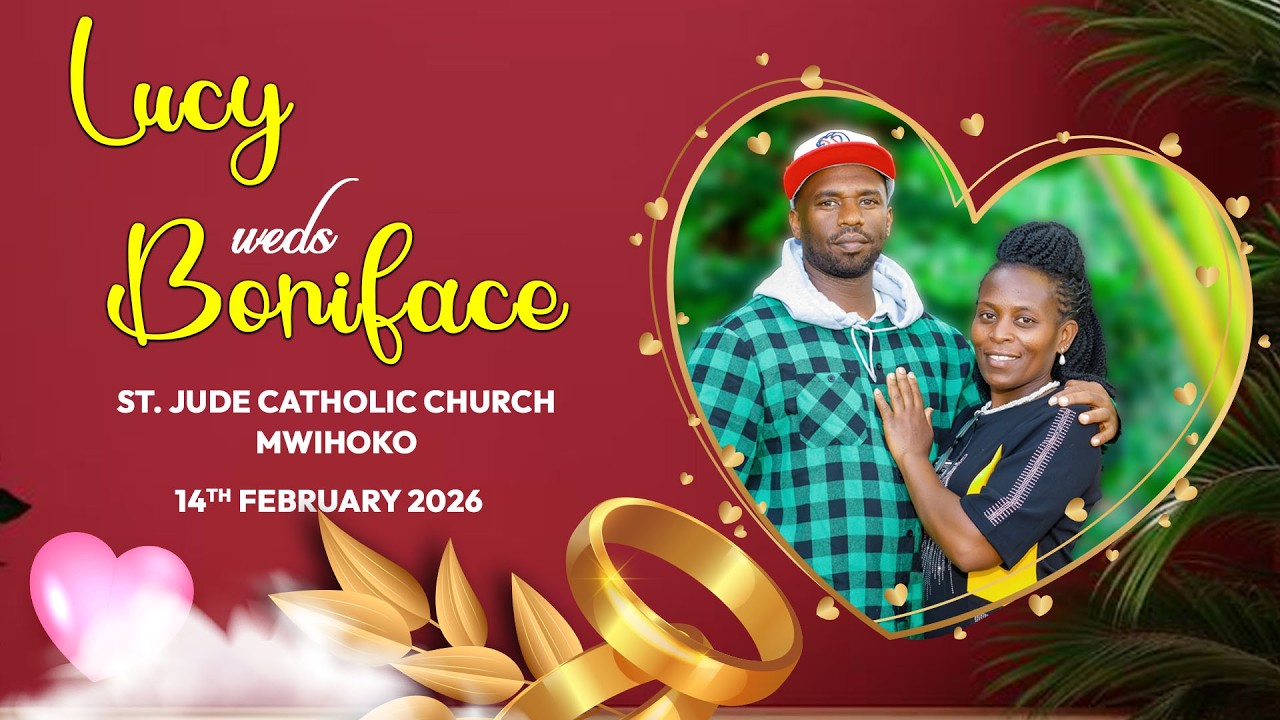 Lucy Weds Boniface - St. Jude Catholic Church, Mwihoko