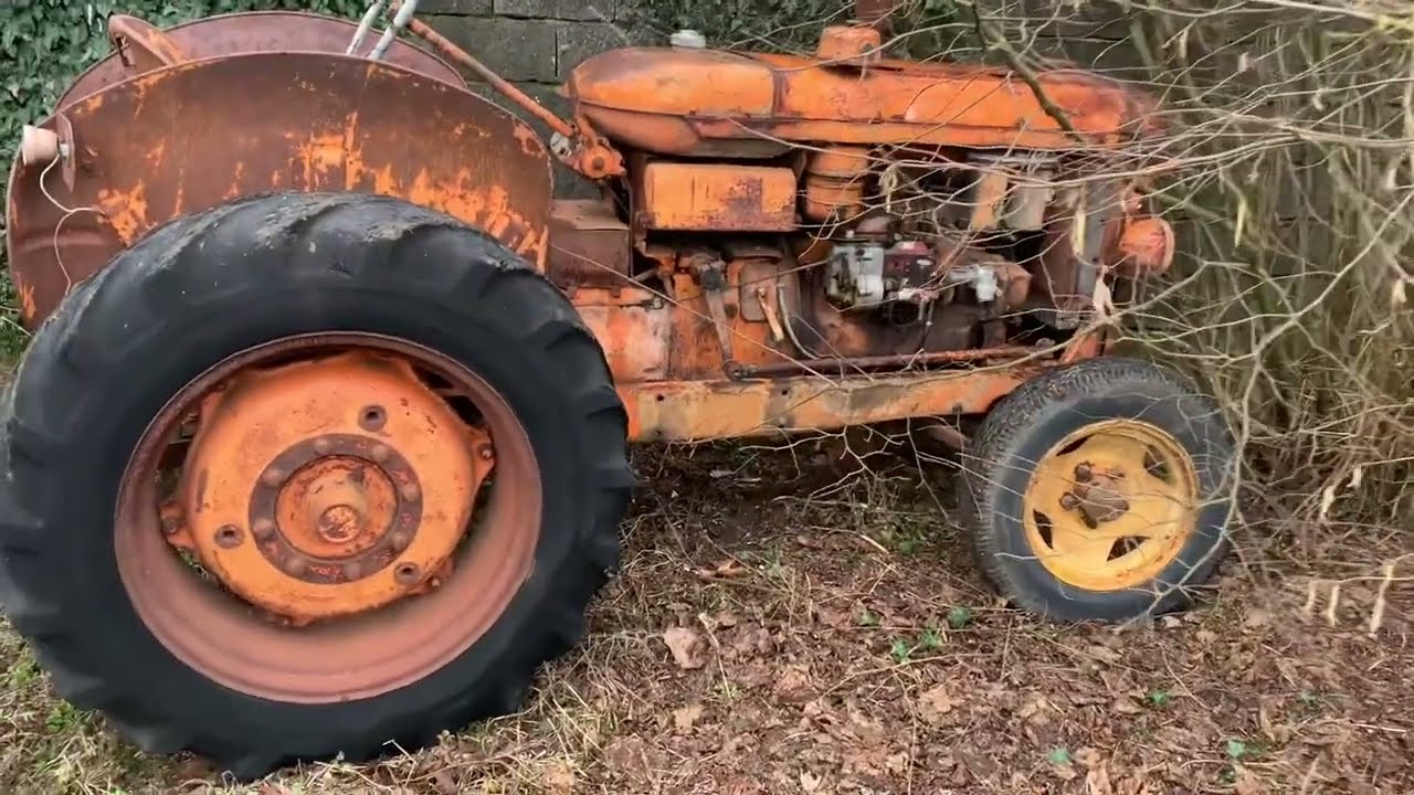 TRATTORE OM 45r ABBANDONATO DA ANNI, RITROVAMENTO E RECUPERO 🔧🔨