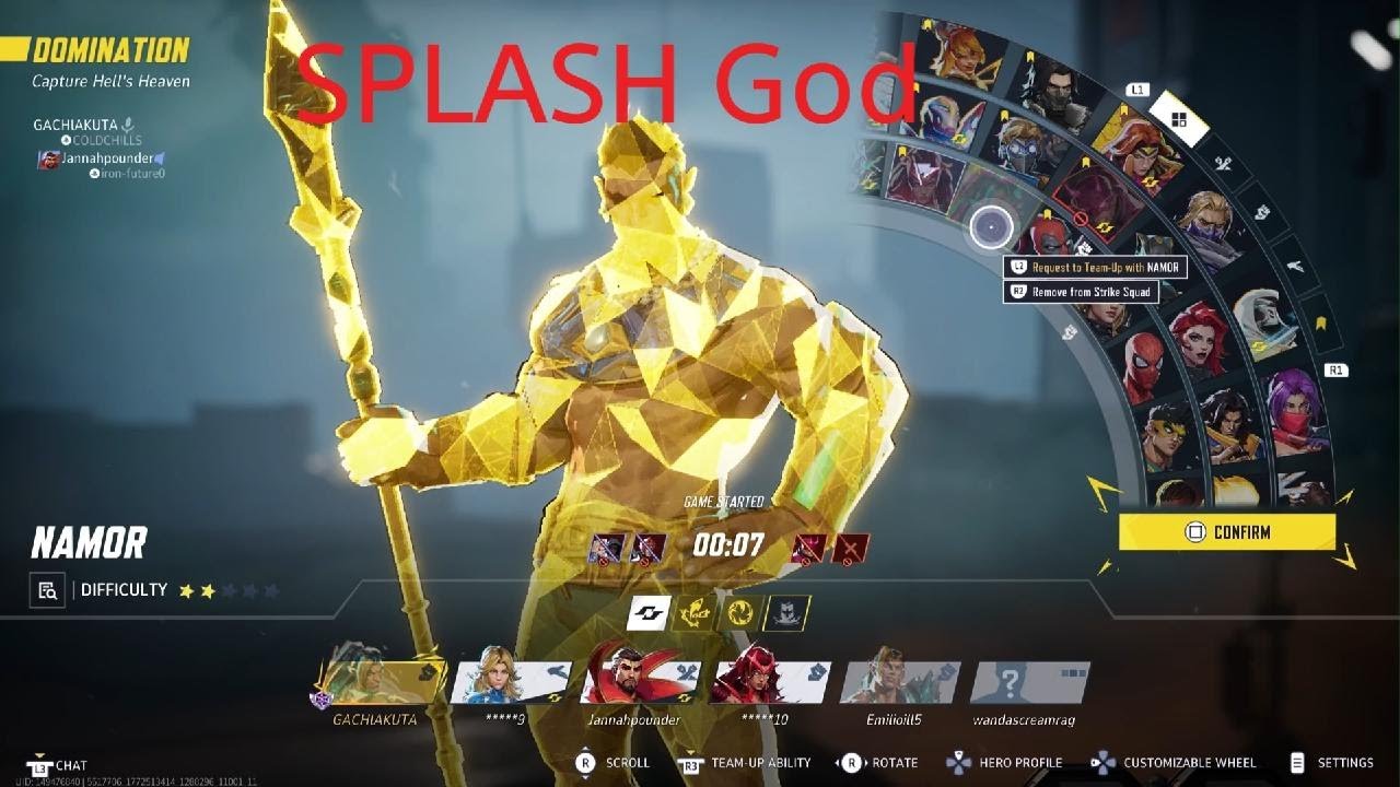 3.3.26 S6.5 ranked Namor Full GamePlay Marvel Rivals COLDCHILLS