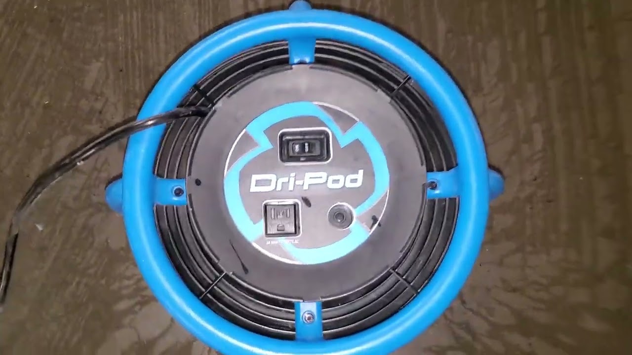 drieaz dri pod omnidirectional floor carpet dryer