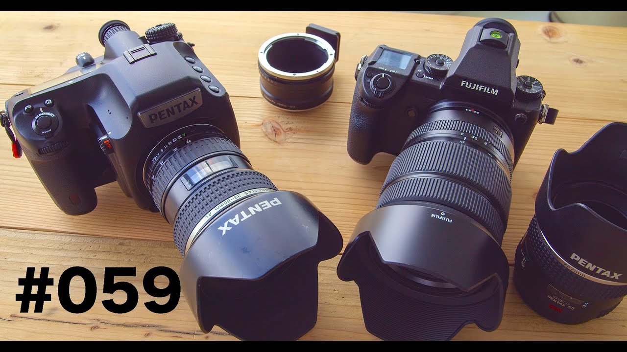 Vlog059「PENTAX645Z vs FUJI GFX50S（簡易版）」