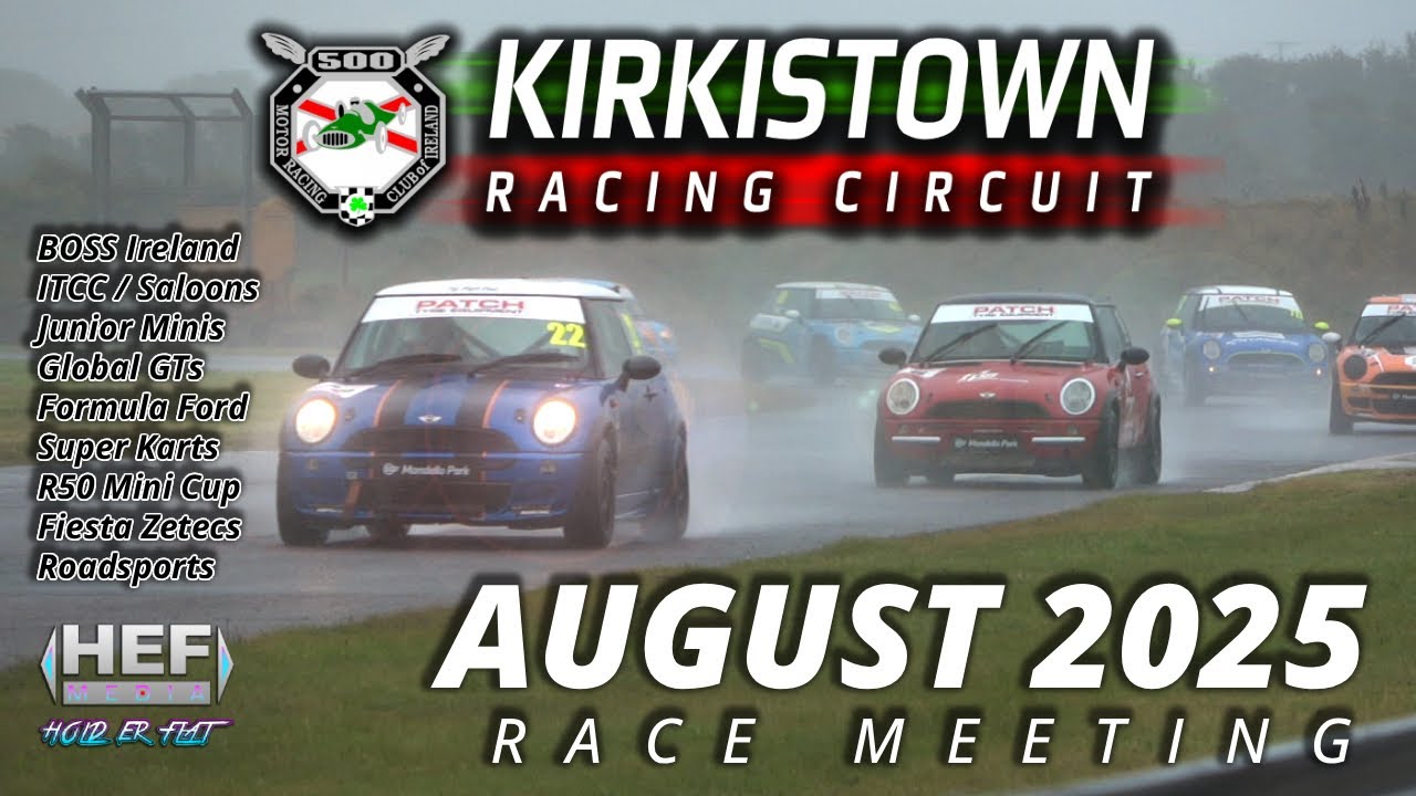 500MRCi - Kirkistown August Race Meeting - 30th August 2025 - Official Program - ICCR