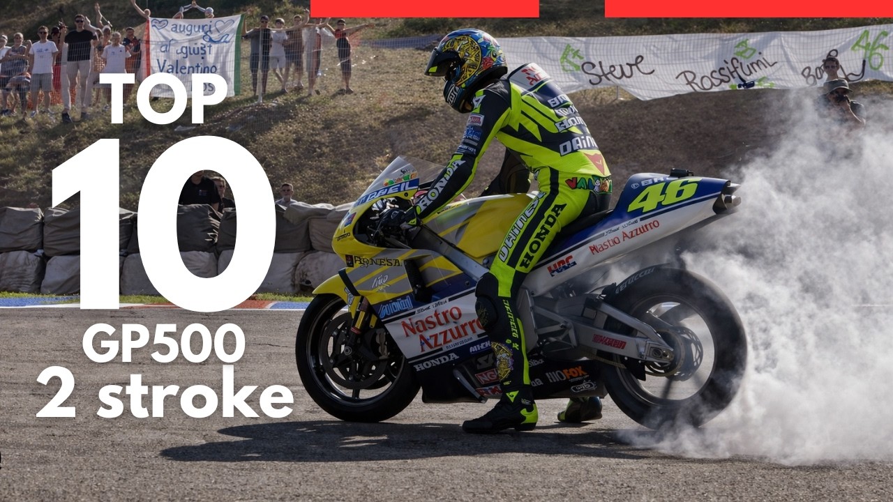 Топ-10 самых мощных двухтактных мотоциклов GP500, когда-либо созданных.