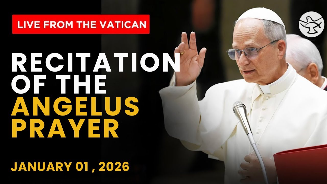 Recitation of the Angelus Prayer | Pope Leo XIV | January 01, 2026 | Live from the Vatican
