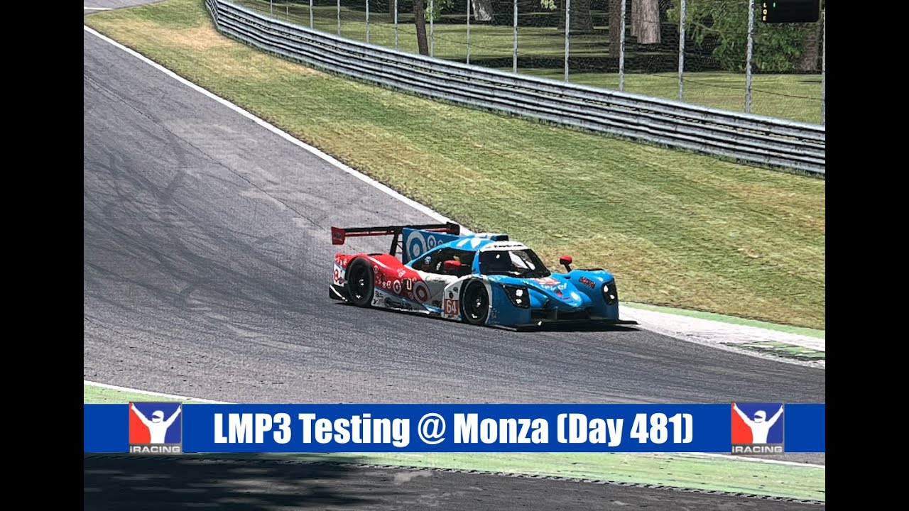 LMP3 Testing @ Monza (Day 481) - iRacing Gameplay
