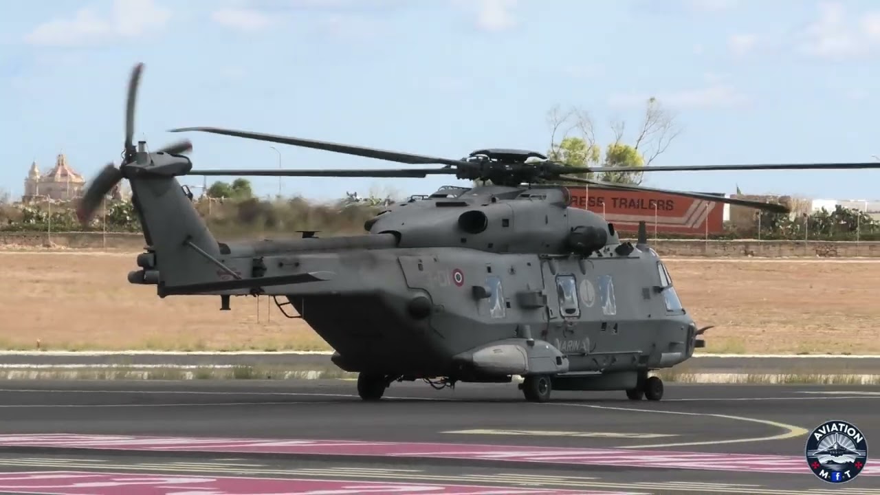 Aviation MT - Italian Marina SH-90A - Malta International Airshow 2025
