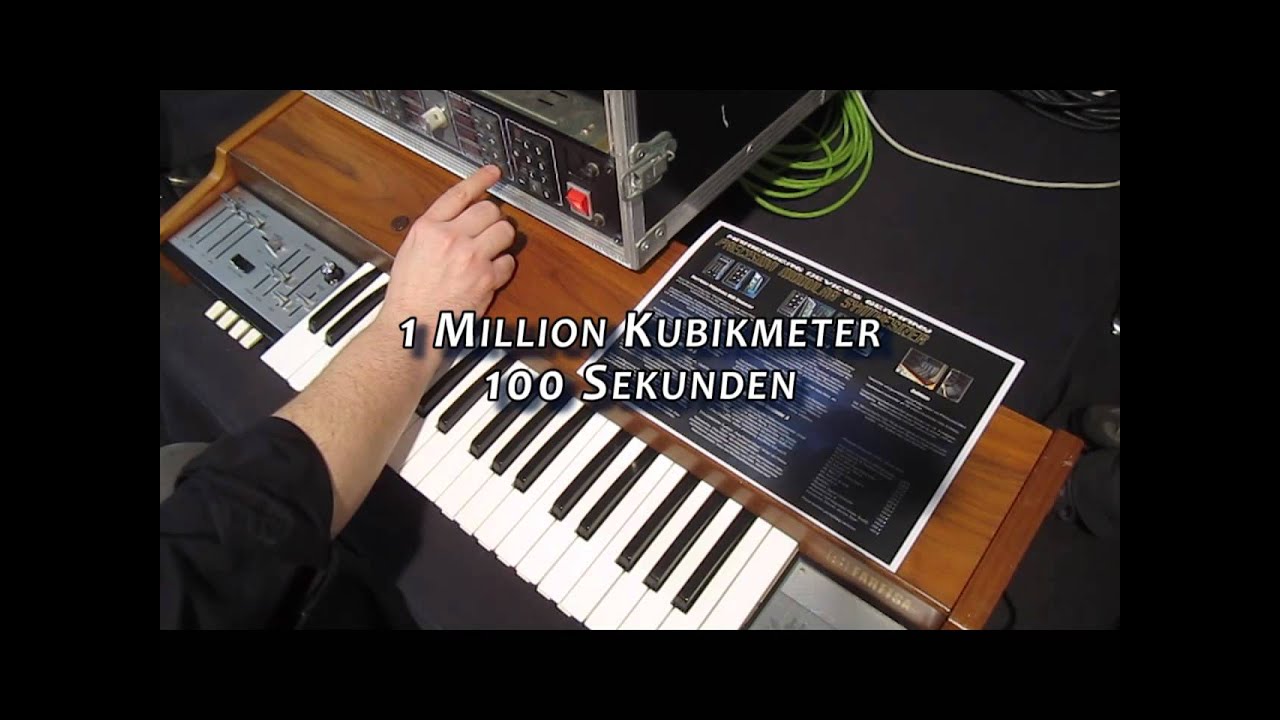 Farfisa Syntorchestra mit Quantec QRS