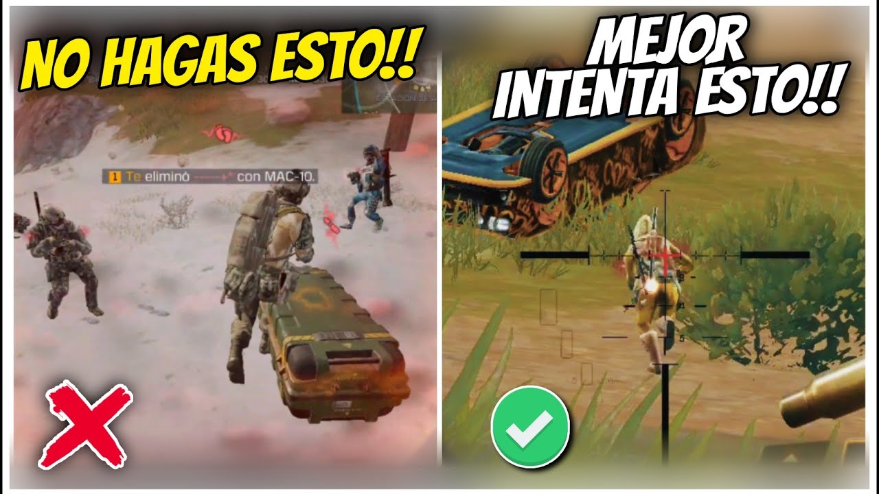 ⚠️ NO COMETAS éstos ERRORES!! COD MOBILE BATTLE ROYALE | Tips Trucos y consejos para COD MOBILE BR