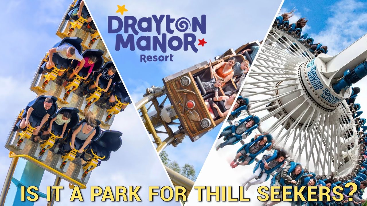 Can a Coaster Enthusiast Enjoy Drayton Manor? My First Visit in 14 Years!